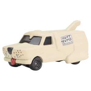 Hot Wheels Pop Culture Masinuta Metalica Dumb And Dumber Mutt Cutts Van Scara 1:64 - Img 6