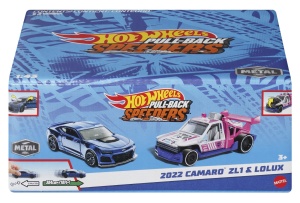 Hot Wheels Set 2 Masinute Metalice Pull Back Camaro Zl1 2022 Si Lolux 1:43