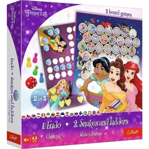 Joc Disney Princess 2In1 Ludo Si Serpisori Scari