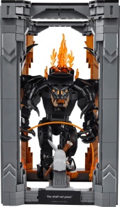 Lego Icons Stapanul Inelelor Diorama Pentru Biblioteca Cu Un Barlog 10367 - Img 3
