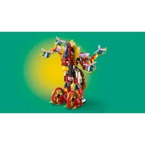 Lego Monkie Kid Robotul Cu Inel De Foc Al Lui Nezha 80057 - Img 11