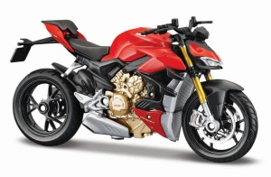 Maisto Motocicleta Metalica Editie Speciala Ducati Super Naked V4 Scara 1 La 18
