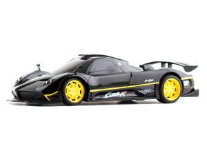 Masina Cu Telecomanda Pagani Zonda R Negru Cu Scara 1 La 24 - Img 4