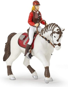 Papo Figurina Set Poney Club-Boxa Carton+4 Figurine - Img 5