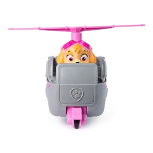 Patrula Catelusilor Set Vehicul De Baza Elicopter Si Figurina Skye - Img 5
