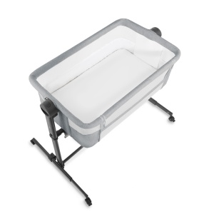 Patut Co-Sleeper Kinderkraft Nestee Up 2, Gri Deschis - Img 6