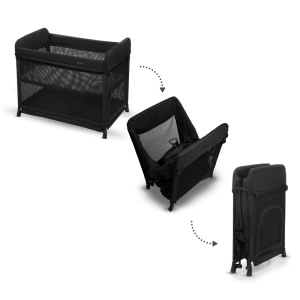 Patut De Calatorie Kinderkraft Moon Dream, Black - Img 10