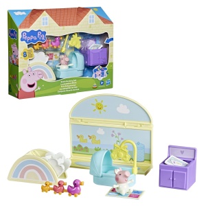 Peppa Pig Set De Joaca Camera Lui Evie Cu Figurine Si Si Accesorii - Img 2