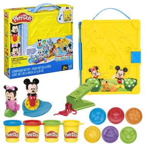 Play Doh Disney Jr Clubul Lui Mickey Mouse Set Modeleaza O Poveste - Img 3