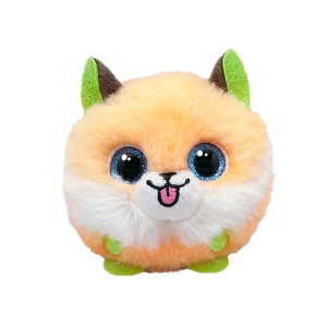 Plus Ty 8Cm Beanie Balls Sherbet Vulpea Portocalie
