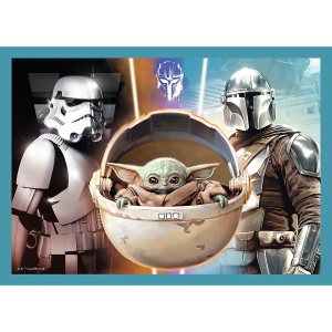Puzzle Trefl 4In1 Star Wars - Mandalorianul - Img 3