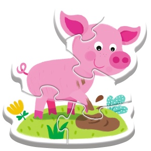Puzzle Trefl Baby Clasic La Ferma 14 Piese - Img 4
