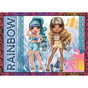 Puzzle Trefl Rainbow High 4In1 Papusile Fashion - Img 2