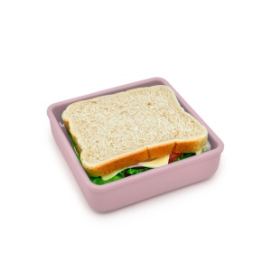 Recipient Silicon Pentru Sandwich, Melii, Pink - Img 4
