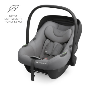 Scoica Auto Kinderkraft I-Lite Cu Baza Isofix Endura Safe Fx, Gray - Img 4