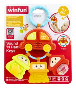 Winfun Zornaitoare Masinuta Cu 3 Chei - Img 1