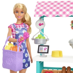 Barbie Papusa Barbie You Can Be Vanzatoare La Market - Img 5