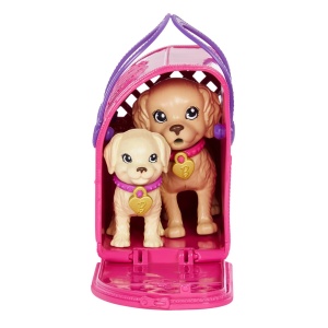 Barbie Set Papusa Barbie Pup Adoption - Img 8