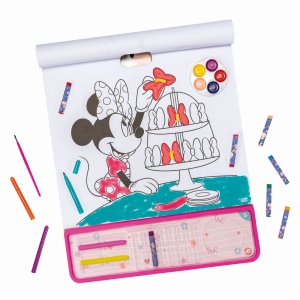 Happi Hobbi Set Pentru Desen Giga Block 5 In 1 Minnie Draguta - Img 2