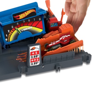 Hot Wheels City Explorer Pista Fuel Station Shift - Img 7