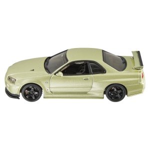 Hot Wheels Premium Real Riders Masinuta Metalica Nissan Skyline Gt-R Scara 1:43 - Img 5