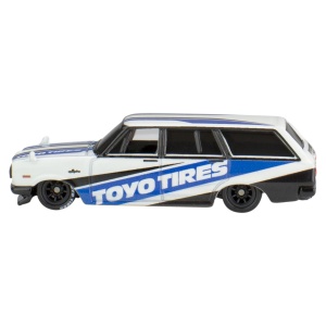 Hot Wheels Premium Real Riders Pop Culture Masinuta Metalica Nissan Skyline Van 69 Scara 1:64 - Img 6