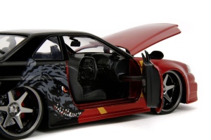 Jada Godzilla Masinuta Metalica Nissan Skyline Gtr Scara 1 La 24 - Img 6