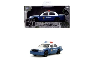 Jada The Walking Dead Rick Crimes Masinuta Metalica Ford Crown Victoria Scara 1:32 - Img 8