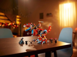 Lego Dreamzzz Dinozaurul Robot C Rex Al Lui Cooper 71484 - Img 6