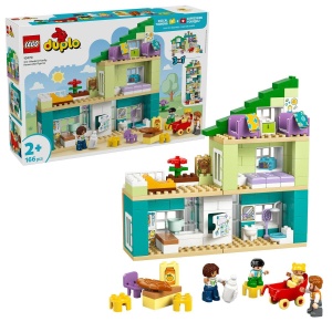 Lego Duplo Casa Moderna De Familie 3 In 1 Cu Figurine 10470