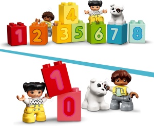 Lego Duplo Primul Meu Tren Cu Numere - Invata Sa Numeri 10954 - Img 4