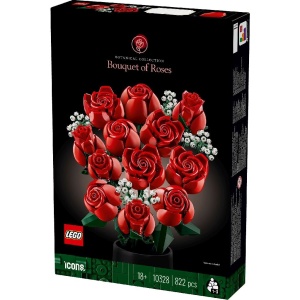 Lego Icons Buchet De Trandafiri 10328 - Img 5