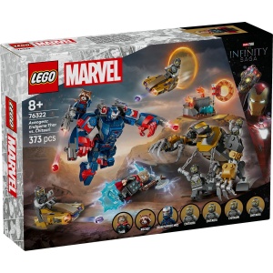 Lego Marvel Razbunatorii Thor Vs Chitauri Sfarsitul Jocului 76322