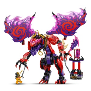 Lego Ninjago Dragonul Haosului Thunderfang 71832 - Img 7