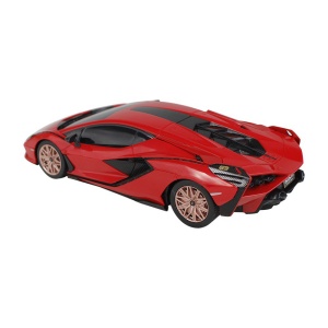 Masina Cu Telecomanda Lamborghini Sian Rosu Cu Scara 1 La 24 - Img 4