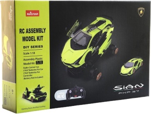 Masinuta Construibila Cu Telecomanda Lamborghini Sian Fkp 37 Scara 1 La 18