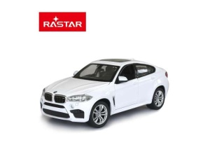 Masinuta Metalica Bmw X6M Alb Scara 1 La 24 - Img 4