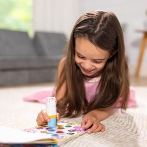 Melissa And Doug Sticker Wow Set De Joaca Autocolante Si Stampila Unicorn - Img 6
