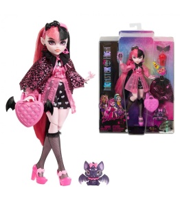 Monster High Papusa Draculaura Cu Animalut Si Accesorii - Img 1