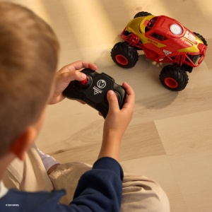 Monster Jam Marvel Camion Gigant Cu Telecomanda Iron Man Scara 1 La 24 - Img 6