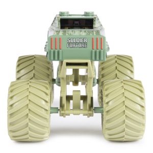 Monster Jam Masinuta Metalica Soldier Fortune Scara 1:24 - Img 6