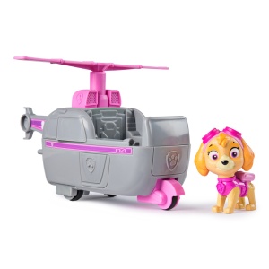 Patrula Catelusilor Set Vehicul De Baza Elicopter Si Figurina Skye - Img 2