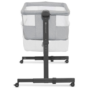Patut Co-Sleeper Kinderkraft Nestee Up 2, Gri Deschis - Img 3