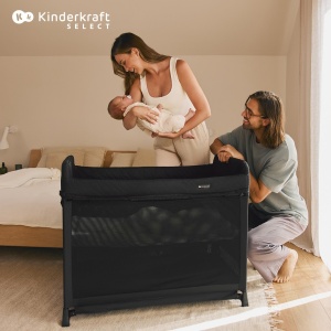 Patut De Calatorie Kinderkraft Moon Dream, Black - Img 7