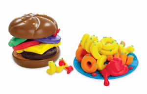 Play Doh Kitchen Creations Set De Gatit Hamburger - Img 4