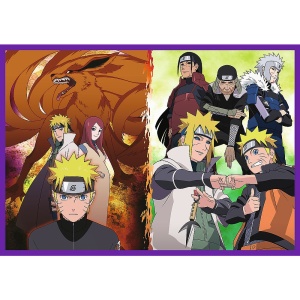 Puzzle Trefl 4X250 Naruto Shippuden Aventurile Lui Naruto Uzumaki - Img 4
