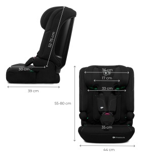 Scaun Auto Kinderkraft Comfy 75-150 Cm, Black - Img 3