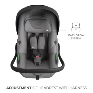 Scoica Auto Kinderkraft I-Lite Cu Baza Isofix Endura Safe Fx, Gray - Img 11