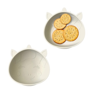 Set 2 Castronele Cu Ventuza Silicon Melii Luxe, Model Unicorn - Img 2