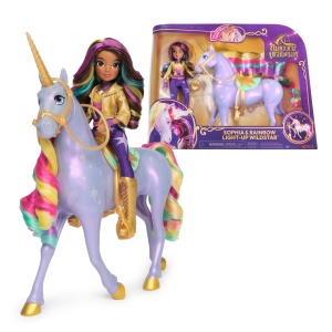 Unicorn Academy Set Sophia Si Wildstar Lumina De Curcubeu - Img 8
